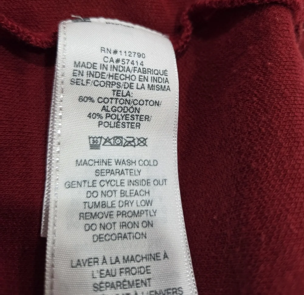 True Religion Men's Polo Shirt in Bold Red Sz.M